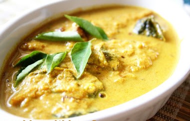 Fish of the day cooked in a fragrant coconut milk curry